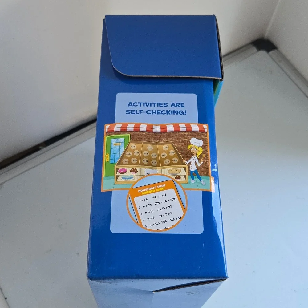 Lakeshore Operations & Algebraic Thinking Elementary Folder Games  Grade 4-5